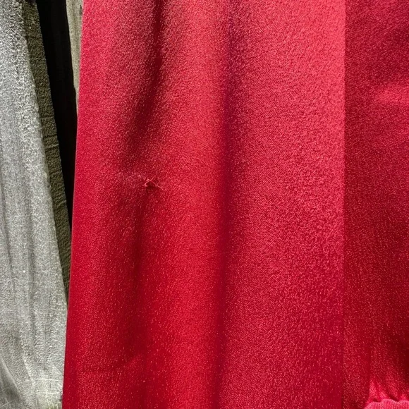 Eloquii Rust Red Mock Wrap Body Suit - Picture 8 of 9